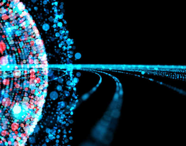 未来数据技术、信息传输、互联网技术和地球技术图片下载