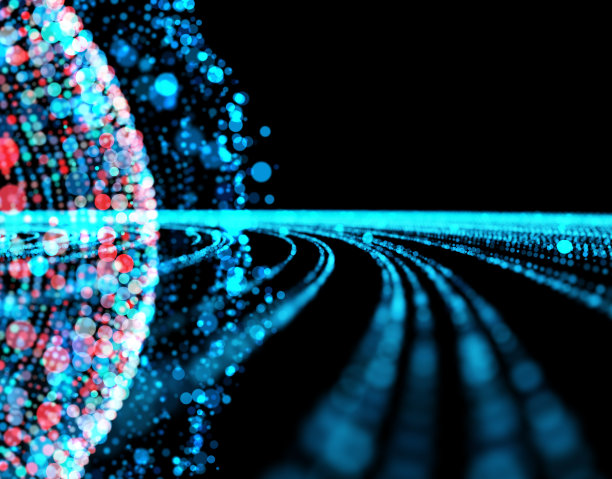 未来数据技术、信息传输、互联网技术和地球技术图片下载