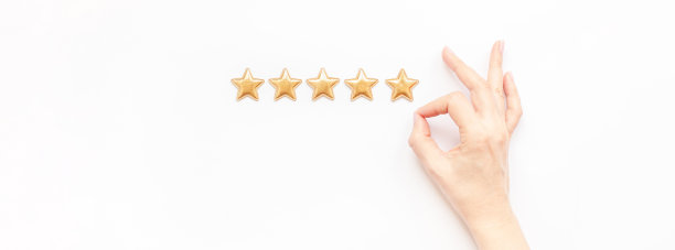 5星级客户体验反馈理念图片下载