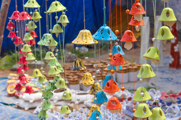 陶瓷制风铃图片下载