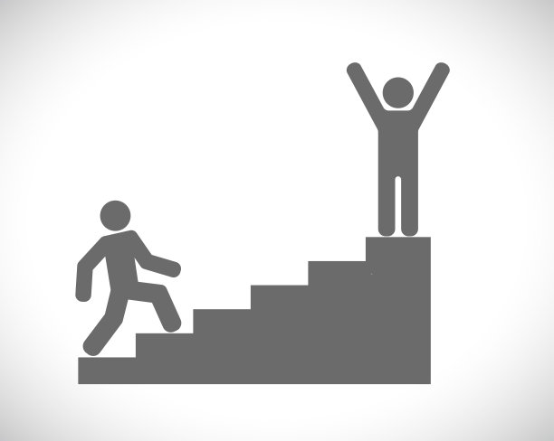 人在楼梯上图片下载