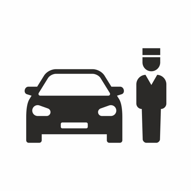 酒店停车图标。图片下载