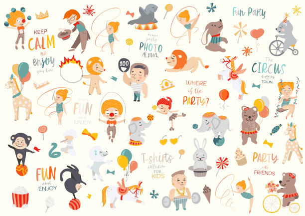 矢量插图马戏团。图片下载