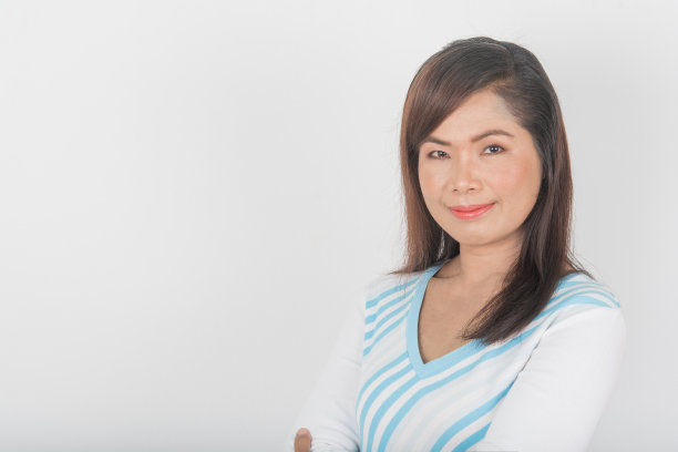 肖像女性工作美丽与明亮的风格图片下载