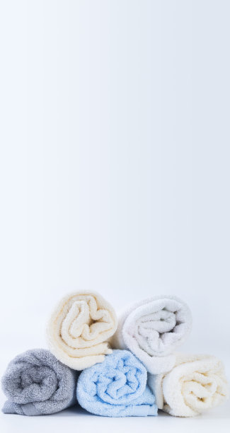 彩色毛巾图片下载