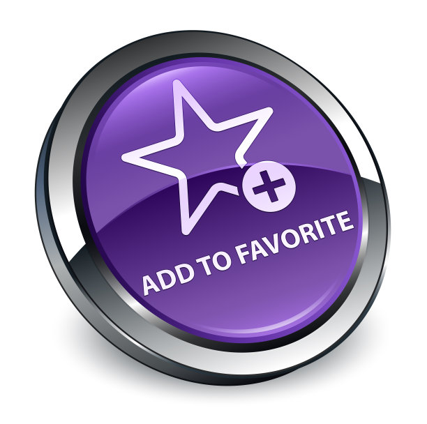 添加到最爱的3d紫色圆形按钮图片下载