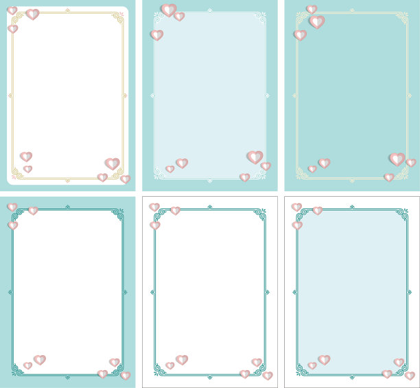 装饰框。素材图片