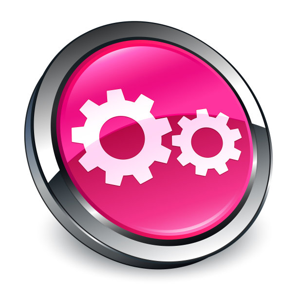 进程图标3d粉色圆形按钮图片下载