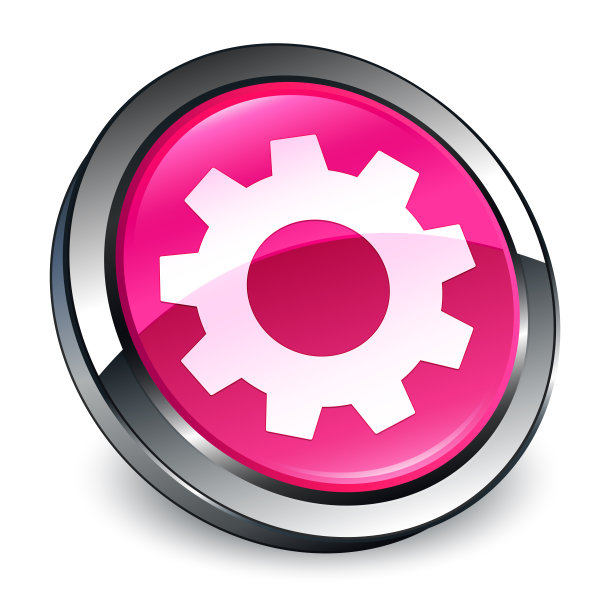 进程图标3d粉色圆形按钮图片下载