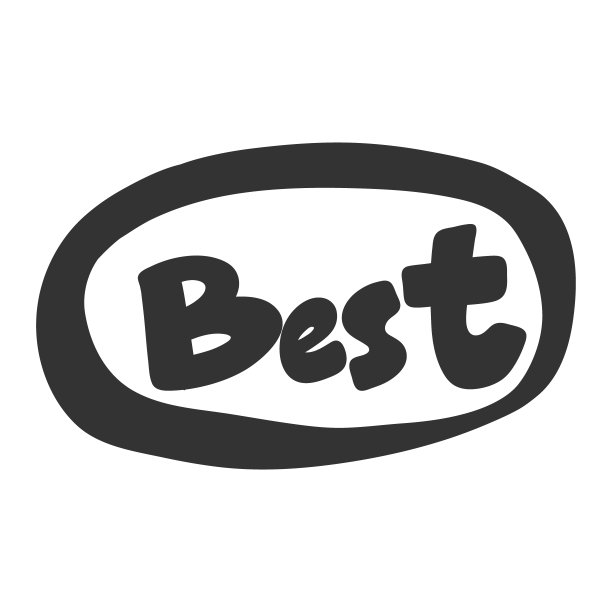 最好的矢量手绘插图与卡通字母。很好的作为贴纸，视频博客封面，社交媒体信息，礼品车，t恤印花设计。图片下载