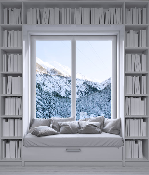 3d插图，阅读地点图片下载