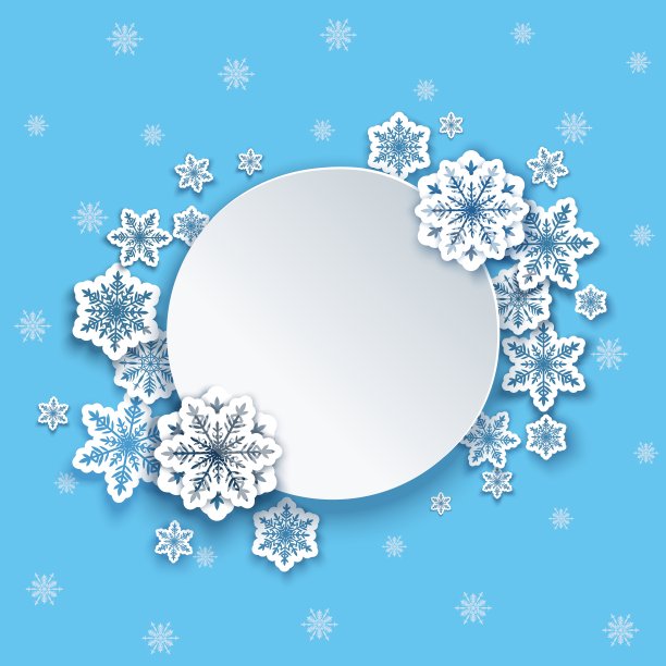 圣诞快乐新年快乐矢量海报设计模板图片下载