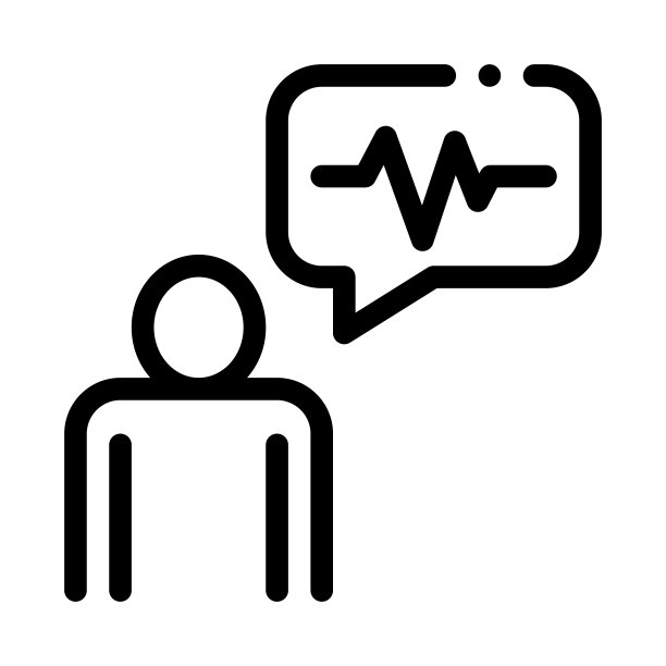 喇叭语音控制图标矢量插图图片下载