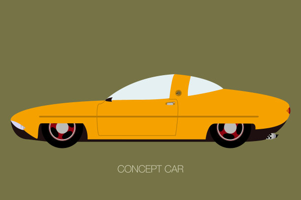 复古的概念车图片下载