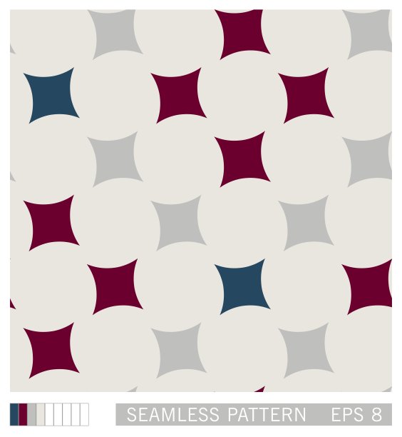 无缝的背景设计。菱形图形的矢量图形模式。图片下载