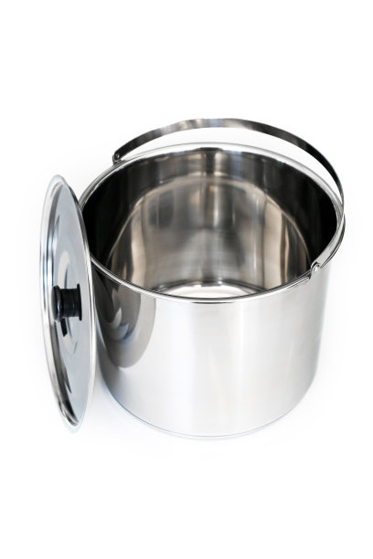 汤锅孤立在白色上图片下载