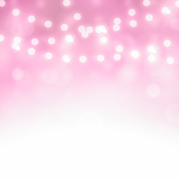 细绳灯，粉彩背景装饰图片下载