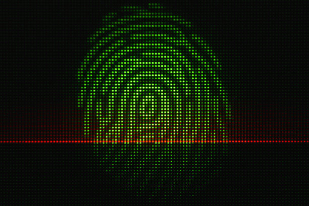 摘要光点安全概念-背景显示LED散焦图片下载