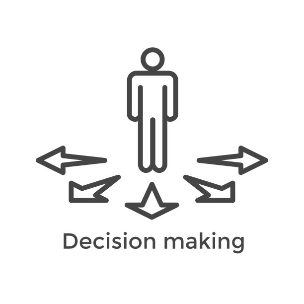 箭头，指示方向的路标，描绘做出决定或选择的图标向量图片下载