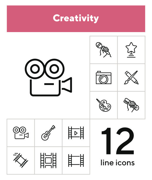 创意线图标集图片下载