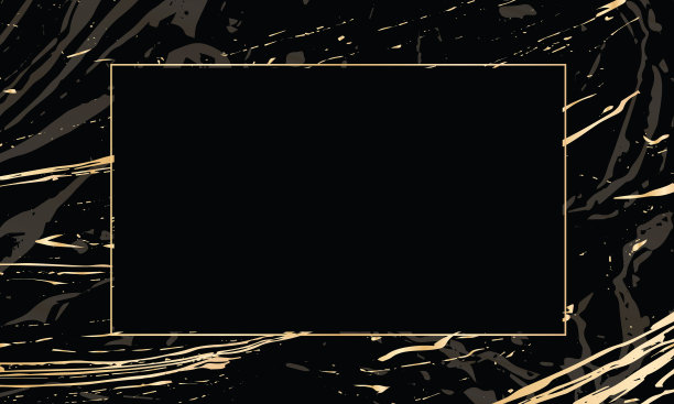 矢量优雅的黑色和金色邀请卡，背景。图片下载