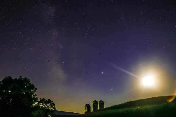 宾夕法尼亚州洛伊斯维尔的银河图片下载