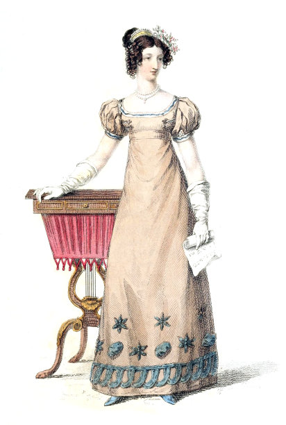 穿着旧式服装的女人图片下载