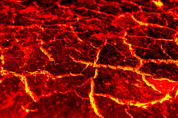 熔岩的表面。背景图片下载