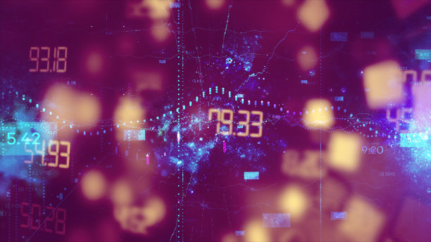 数字抽象背景图片下载