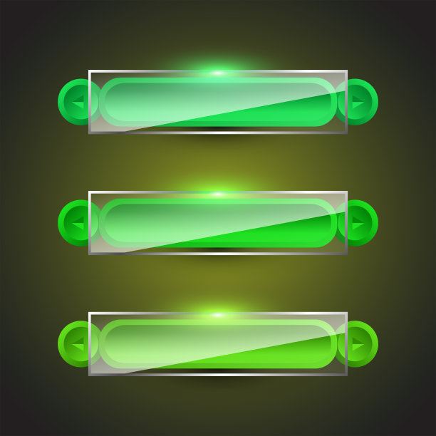 向量的现代旗帜设计。霓虹灯模板。图片下载