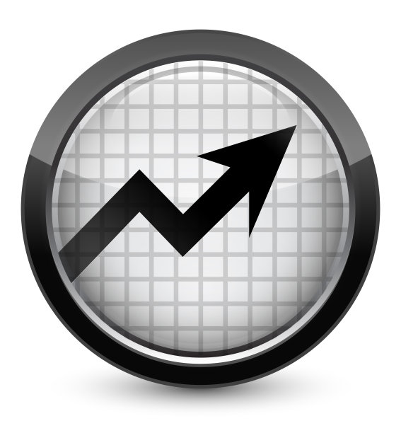 业务图图标水晶黑色圆形按钮图片下载