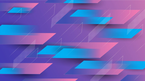 抽象彩色几何构成背景。图片下载