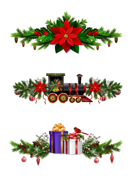 圣诞装饰用冷杉树金色的铃铛图片下载