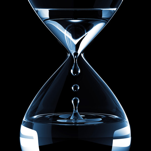 沙漏与水图片下载