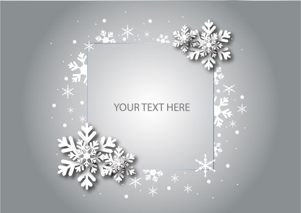 圣诞贺卡模板图片下载