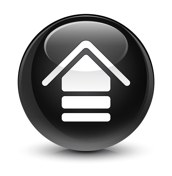 上传图标透明的黑色圆形按钮图片下载