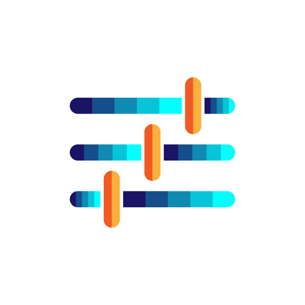 音频工程图标设计色彩饱满图片下载