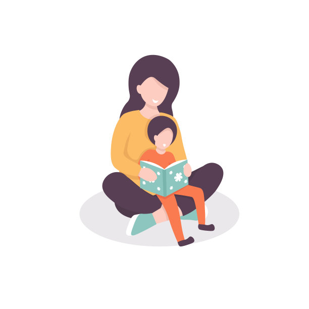 读母亲和儿子的书图片下载