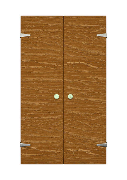 3D插图高柜上的白色图片下载