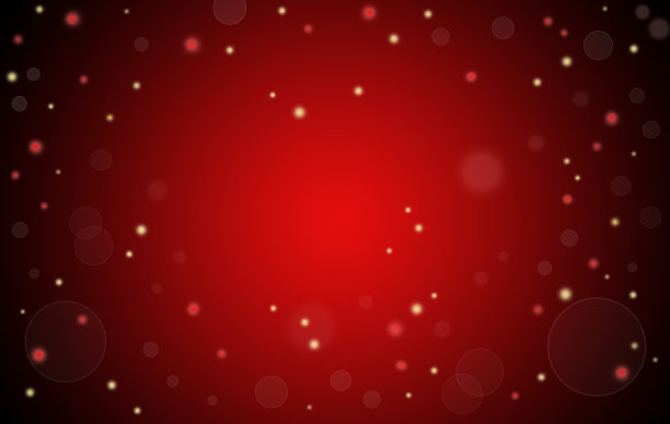 摘要圣诞节红色发光背景卡片横幅素材图片