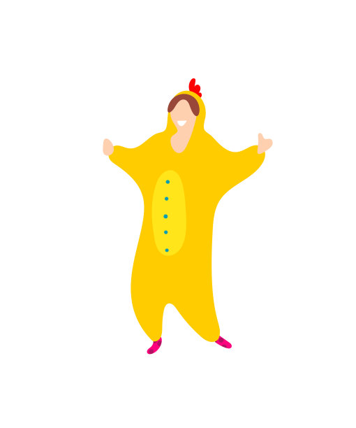 流行艺术木头人风格卡通新潮扁平人图片下载