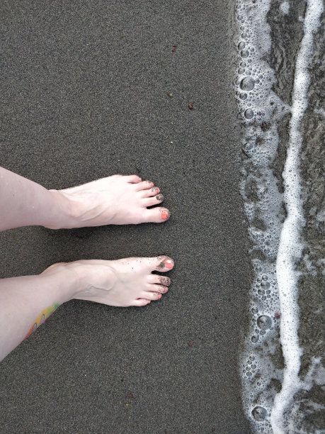 水里的脚图片下载