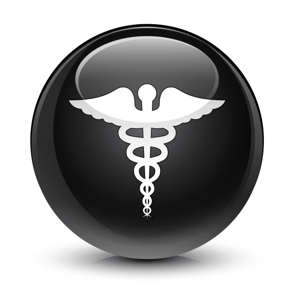 医疗图标玻璃黑色圆形按钮图片下载