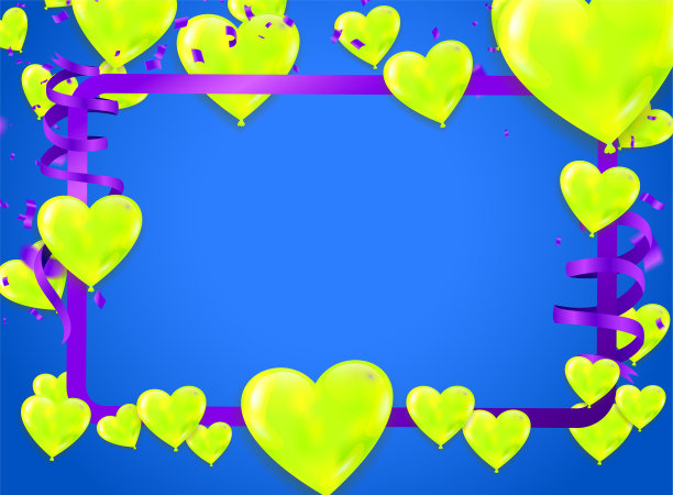 以绿色气球为背景的庆祝横幅和圣帕特里克节派对图片下载