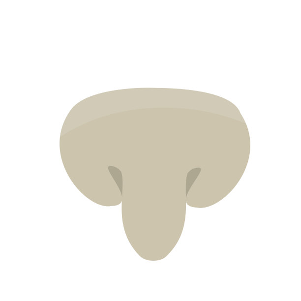 切片食用香草。矢量图图片下载