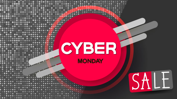 网络星期一销售总额，大折扣，原始背景向量图片下载