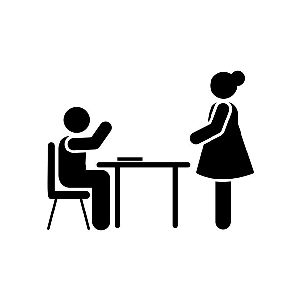 师生学习象形图图标图片下载