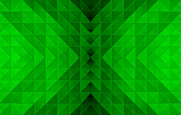 绿色折纸圣诞背景图片下载