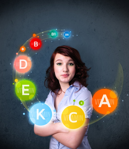年轻女人脑子里都是维生素图片下载
