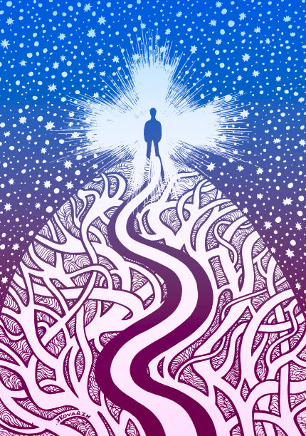 图形绘画精神觉醒图片下载